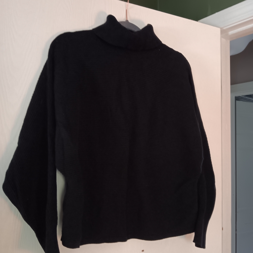 Old Navy Black Cowl Neck Sweater